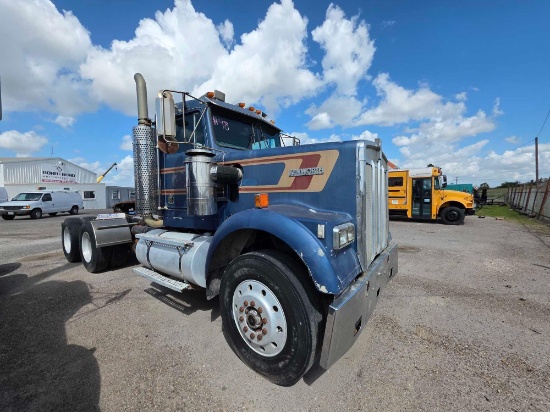 1993 Kenworth W900 Truck 14.6L Cummins 6x4 56K Miles Showing Runs