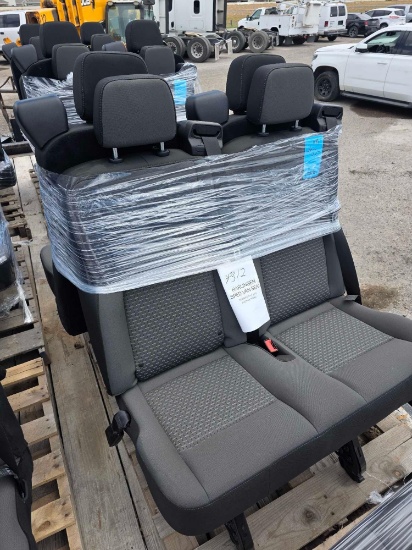 Pallet w/(2) Pairs of Passenger Seats