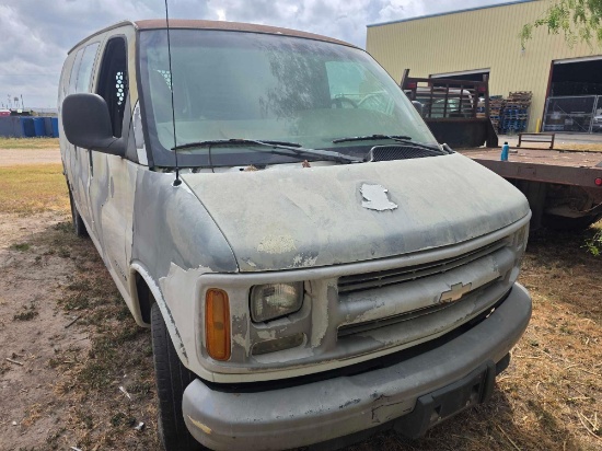 2002 Chevrolet Express Van, VIN # 1GCGG25RX21193333