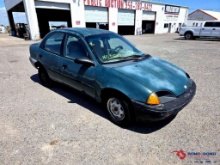 1996 Geo Metro Passenger Car, (TEXAS VSF FORMS)
