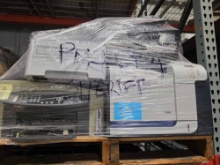 Pallet w/ Printers, Scanners, Projectors, DVD Copier, Monitors *OFFSITE BROWNSVILLE, TX