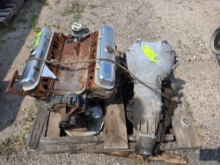1967 Pontiac 400 V8 YS-Code Engine w/TH400 Automatic Transmission Block #86133, Trans #PS-67-5543