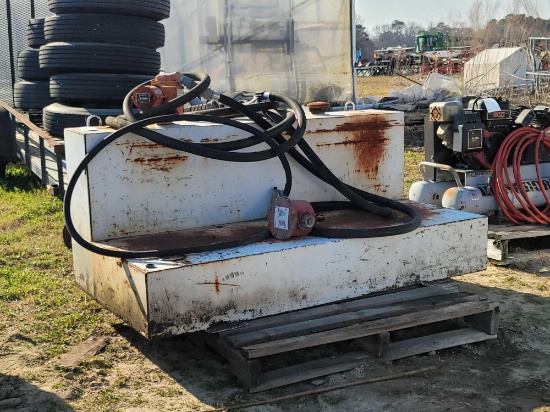 TRUCK BED FUEL TANK