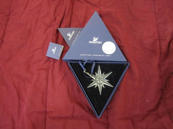 2005 Swarovski Crystal Snowflake- From Austria Original Box