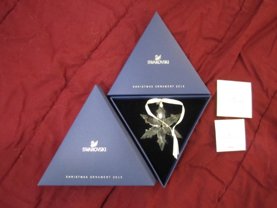 2015 Swarovski Crystal Snowflake- From Austria Original Box