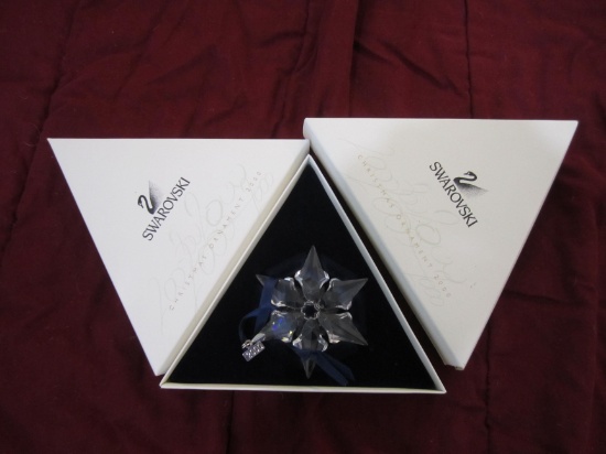 2000 Swarovski Crystal Snowflake- From Austria Original Box