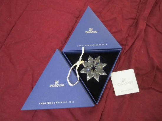 2013 Swarovski Crystal Snowflake- From Austria Original Box