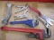 PIPE WRENCH & MISC. TOOLS