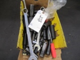 BOX MISC. WRENCHES & SOCKETS