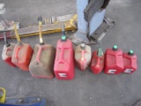 8 GAS CANS