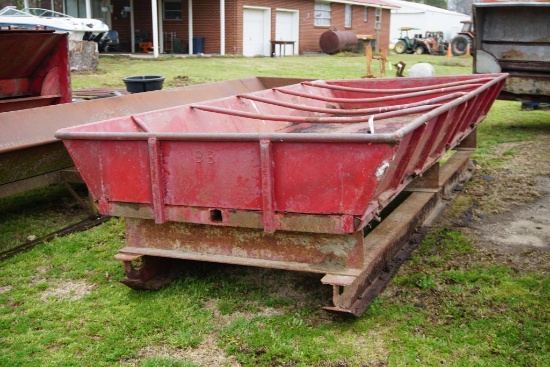 SKID MOUNTED FEED TROUGH