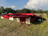 1986 ROGERS 28’ TILT TOP TRAILER, 22 TON VERY NICE, NEW FLOOR AND PAINT