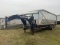 2018 TEXAS PRIDE GOOSENECK CONTAINER MOVING TRAILER, DUAL TANDEM