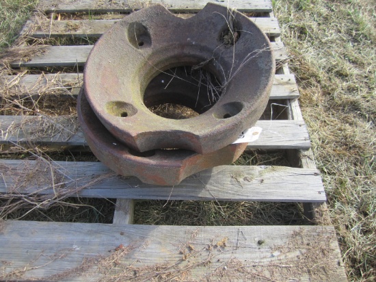 IH REAR WHEEL WEIGHTS