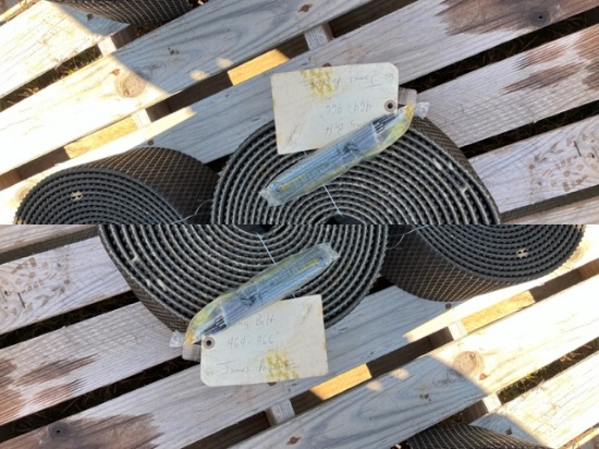 JD HAY BALER BELTS  2 x $