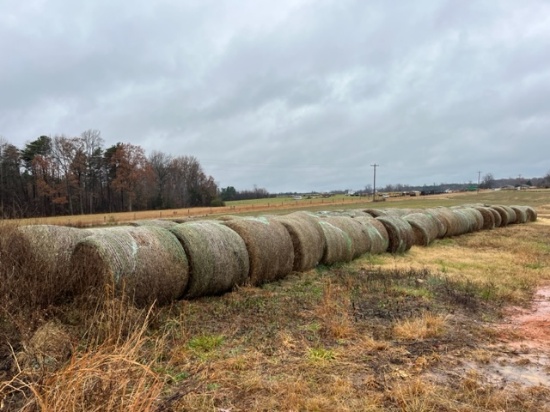 4 X 5 GRASS HAY, NET WRAP, BUYER TO LOAD - MANUEL