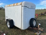 8' HAULMARK ENCLOSED TRAILER (NO-TITLE)