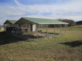 18' X 20' METAL CARPORT SHED (30 DAYS TO MOVE)