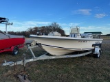 SEAFOX BOAT & TRAILER, 130 JOHNSON MOTOR