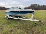 CROWNLINE BOAT, GAS ENGINE