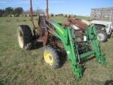 JD 4120 TRACTOR W/ LOADER - SALAVAGE