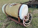 300 GAL SPRAYER BARREL ON FRAME
