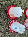 CHICKEN FEEDER AND WATERER
