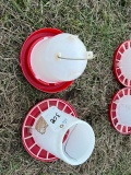 CHICKEN FEEDER AND WATERER