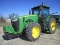 JD 8270R MFWD, CAB, DSL, POWER SHIFT TRANS, DUALS, QUICK HITCH, SUITCASE WEIGHTS, 10” DISPLAY, (4) S