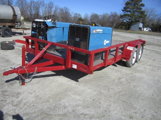 16' UTILITY TRAILER, TRAILER ONLY, NO WELDERS