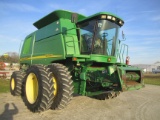 JD 9750 STS COMBINE, DUALS, 4WD, 2SPEED, 60 SERIES FEEDER HOUSE UPDATE, SINGLE PT HOOKUP, CONTOUR MA