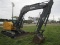 JD 85G MINI EXCAVATOR, CAB, DSL, HYDRAULIC BLADE, RUBBER TRACKS, HYDRAULIC THUMB