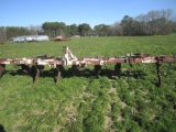 KMC 8 ROW RIPPER BEDDER, NEEDS WORK