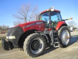 CASE-IH MAGNUM 315 MFWD, CAB, DSL, POWERSHIFT TRANS, DUALS, FULL SET WEIGHTS, QUICK HITCH, (4) SETS