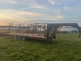 24’ GOOSENECK TRAILER