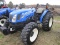 NEW HOLLAND WORKMASTER 60 MFWD, DSL, LOADER READY, SINGLE REMOTE; 859 HOURS