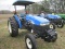 NEW HOLLAND T75A, 2-POST CANOPY, DSL, SINGLE REMOTE; 1900 HOURS, SN:154548