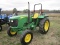 JD 5055D, DSL, SINGLE REMOTE; 447 HOURS, SN:PY5055D002117