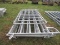 12' GALVANIZED PANELS & 4' GATE (10X$)