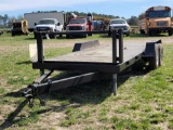 6 X18 T/A BUMPER PULL TRAILER