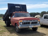 1976 FORD F-350 HYD DUMP FARM TRUCK