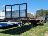TANDEM AXLE FLAT DECK TRAILER
