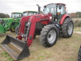CASE-IH 120A MFWD, CAB, DSL, SHUTTLE SHIFT ON COLUMN, SELLS WITH L745 LOADER, (3) SETS REMOTES; 2996