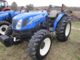 NEW HOLLAND WORKMASTER 60 MFWD, DSL, LOADER READY, SINGLE REMOTE; 859 HOURS
