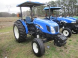 NEW HOLLAND 60A, 2-POST CANOPY, DSL, SINGLE REMOTE; 1718 HOURS