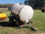 POLY TANK ON TRAILER