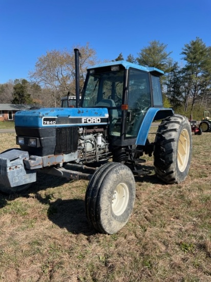 FORD 7840 POWERSTAR SL TRACTOR DUAL REMOTES 3375 HRS