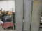 METAL CABINET & CONTENTS