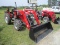 MF2604H, MFWD, SELLS WITH A MF911X LOADER, SINGLE REMOTE, 23.6 HRS
