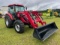 MAHINDRA MFORCE 100S WITH LOADER DIESEL  SHUTTLE SHIFT  3 SETS OF REMOTES CAB  MFWD 325 HRS